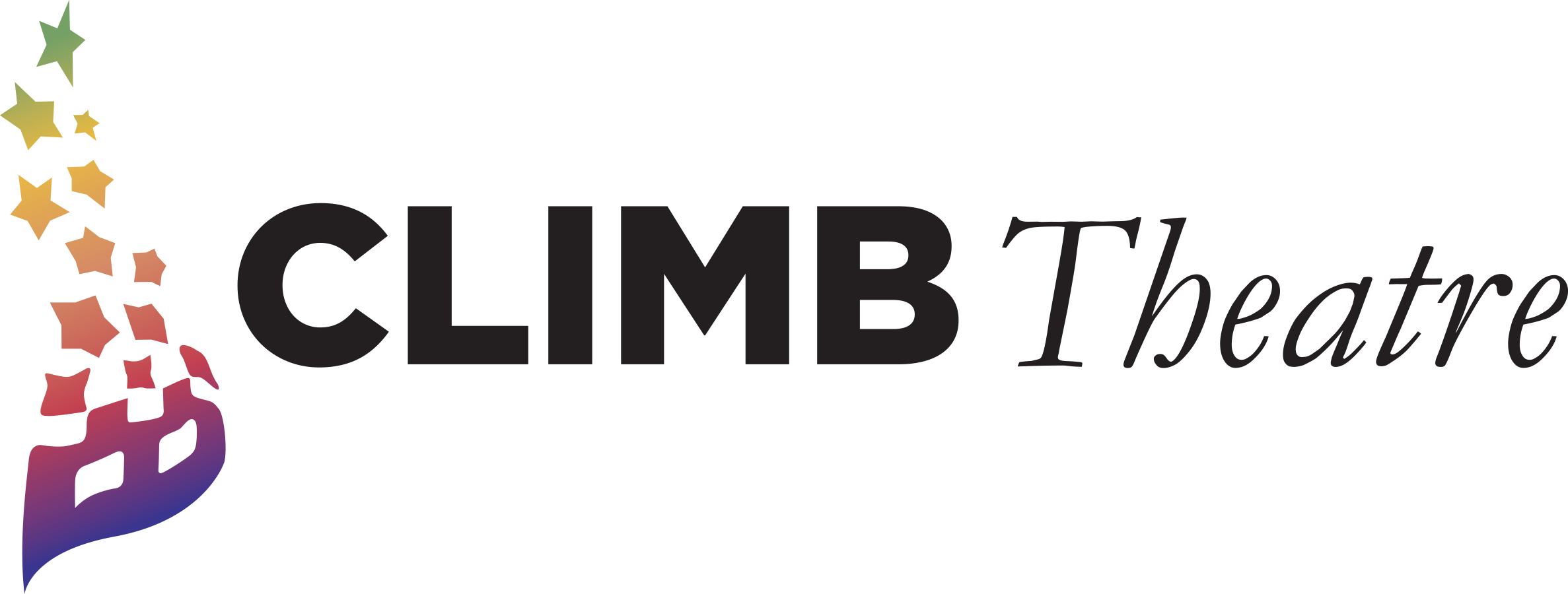 CLIMB Theatre Logo Horizontal PNG